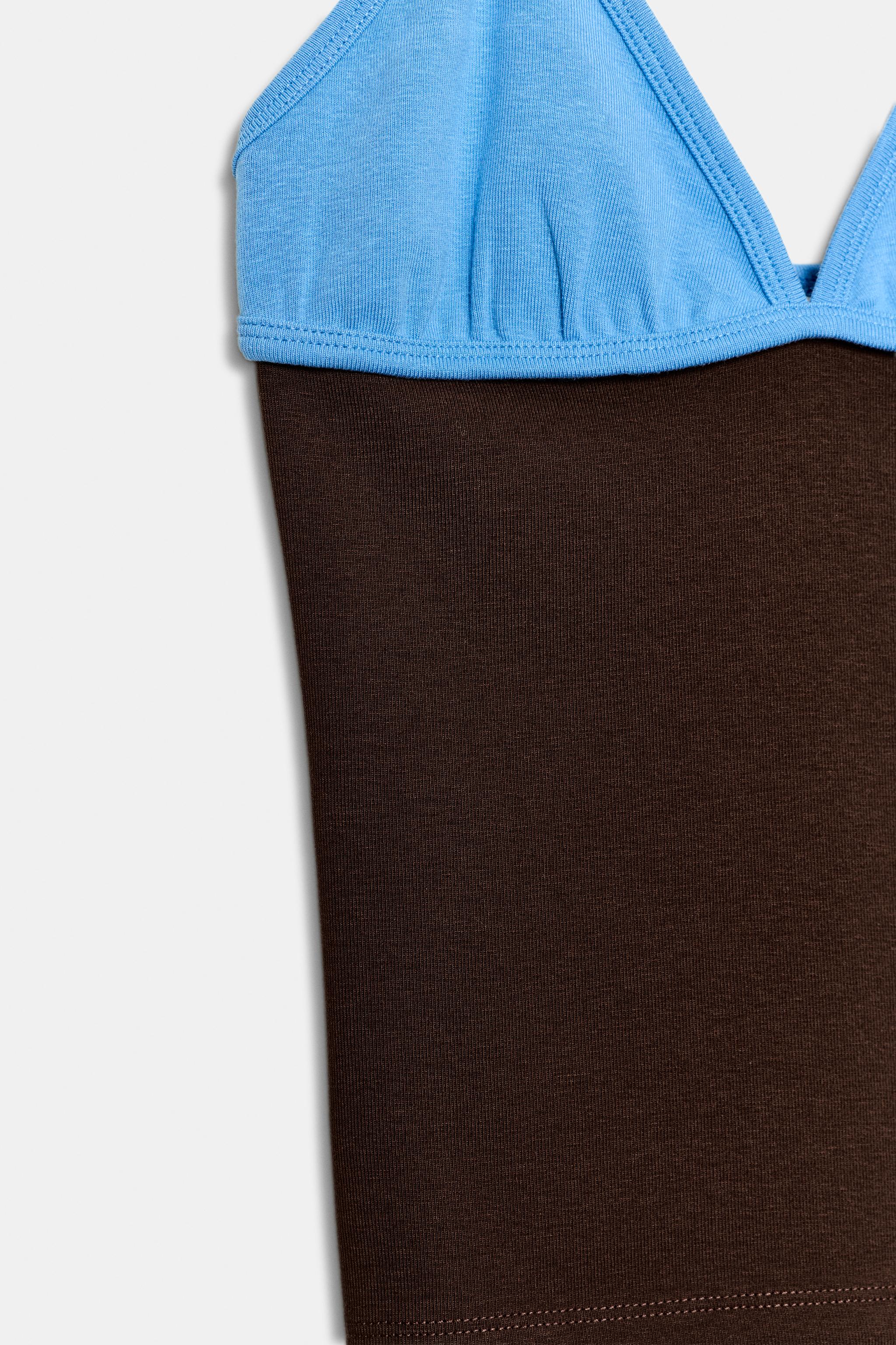COMBINATION HALTER TOP